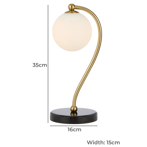 35cm Astoria Marble Table Lamp