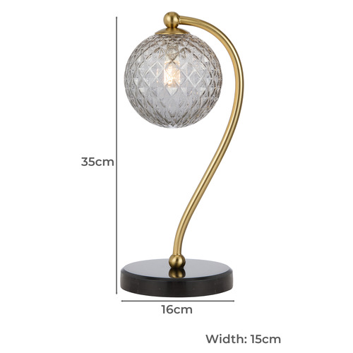 35cm Astoria Marble Table Lamp