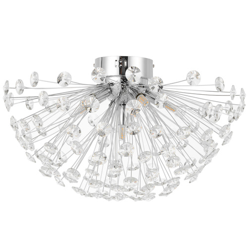 Tiffany 6 Light Flush Mount Ceiling