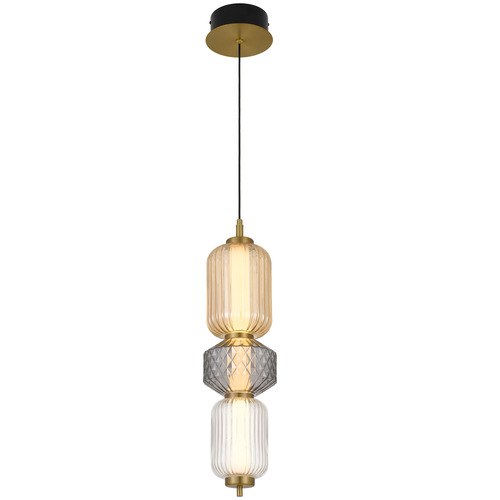 Brass Altos 3 Light Pendant
