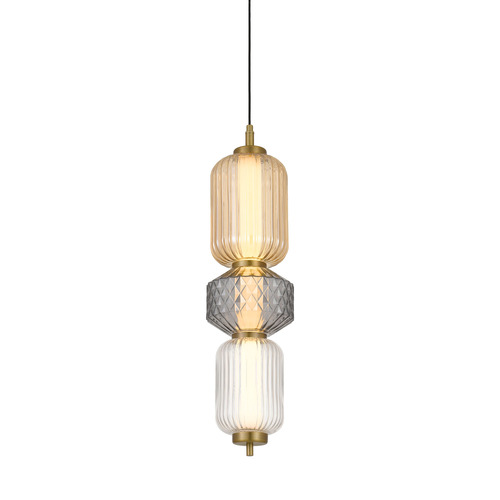 Brass Altos 3 Light Pendant