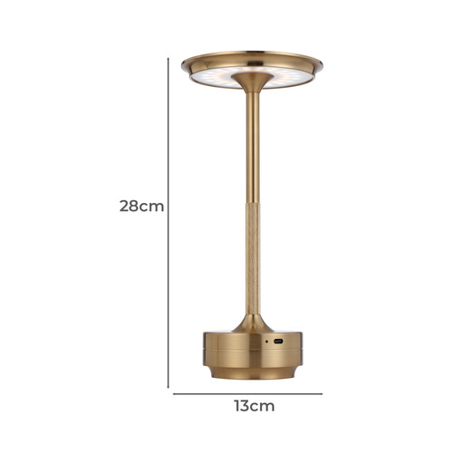 28cm Chiara Rechargeable Table Lamp