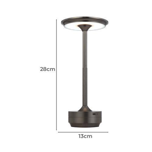 28cm Chiara Rechargeable Table Lamp