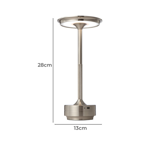 28cm Chiara Rechargeable Table Lamp