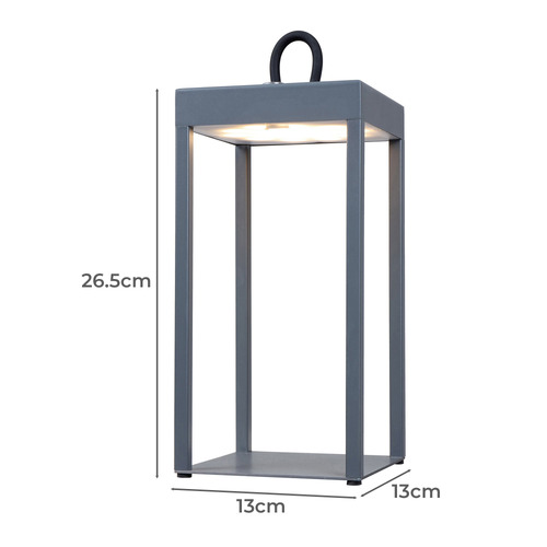 31cm Eleni Rechargeable Table Lamp