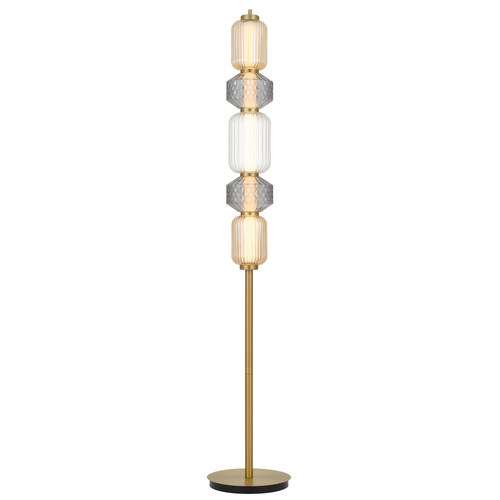 53cm Brass Chaiara Floor Lamp