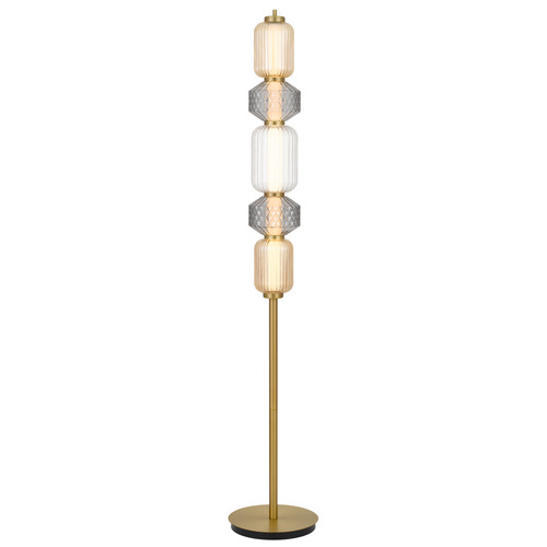53cm Brass Chaiara Floor Lamp