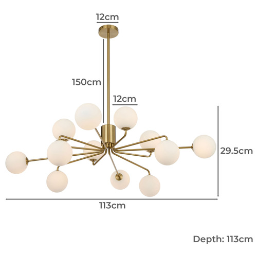Orion 12 Light Pendant