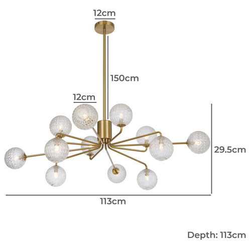 Phoebe 12 Light Pendant