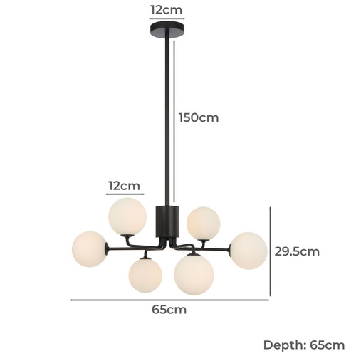 Orion 6 Light Pendant
