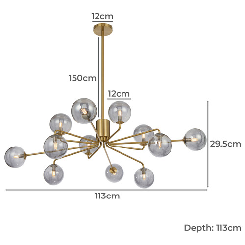 Amara 12 Light Pendant