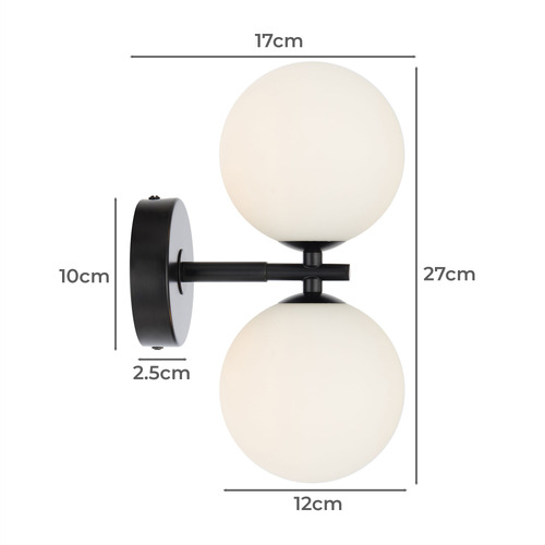 Maia 2 Light Wall Sconce