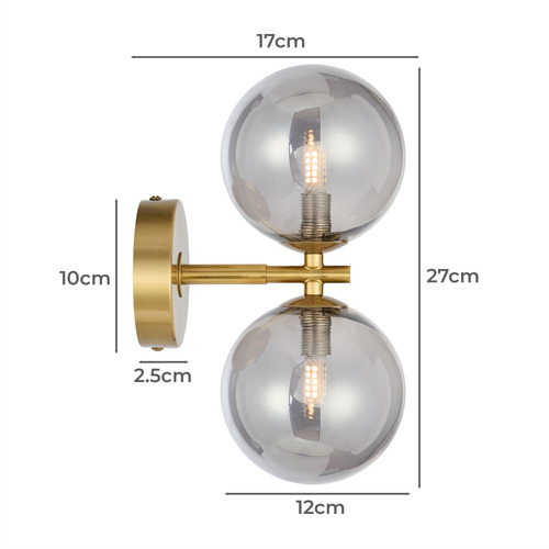 Calista 2 Light Wall Sconce