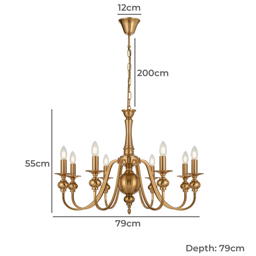 Astra 8 Light Pendant