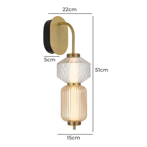 Torso Iron LED Wall Sconce | Temple & Webster