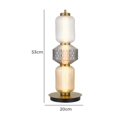 53cm Brass Altos Table Lamp
