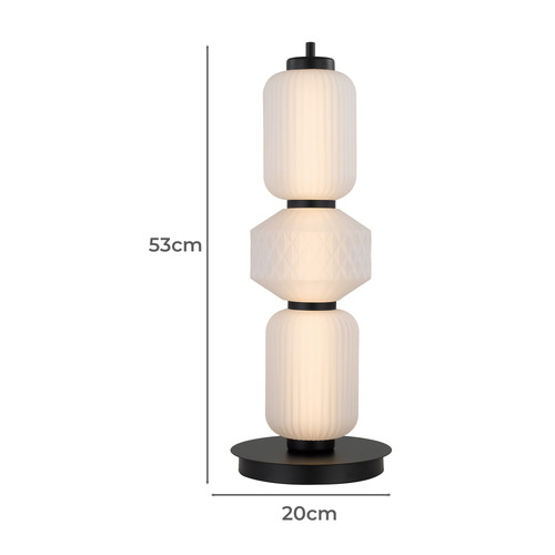 53cm Black Altos Table Lamp