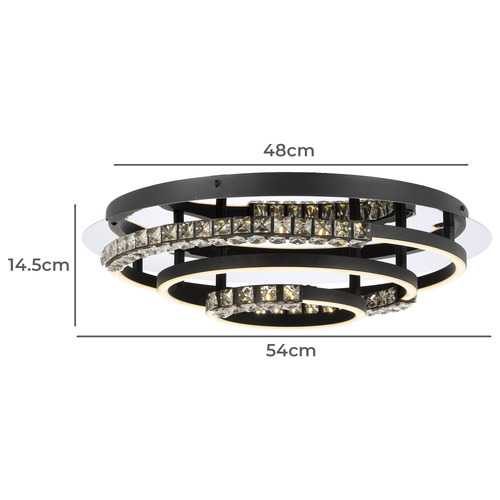 Isla LED Semi Flush Mount Ceiling Light