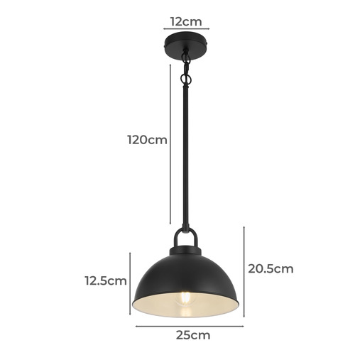 Henri Iron Pendant Light