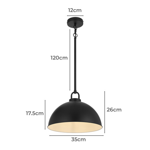Henri Iron Pendant Light