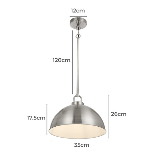 Henri Iron Pendant Light