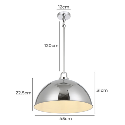 Henri Iron Pendant Light