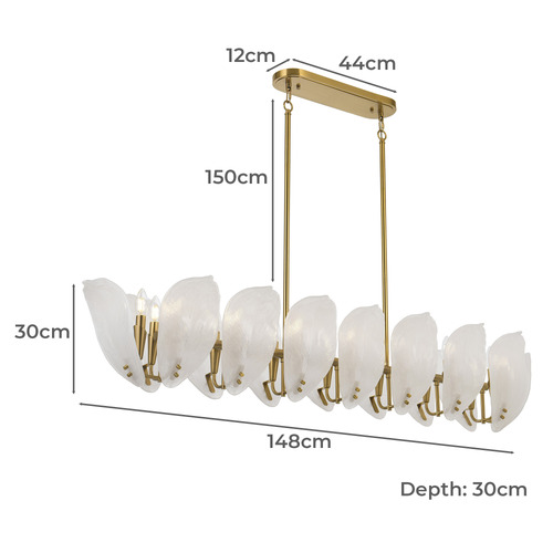 Lucius 16 Light Pendant