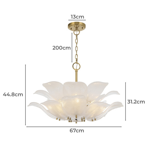 Lucius 8 Light Pendant