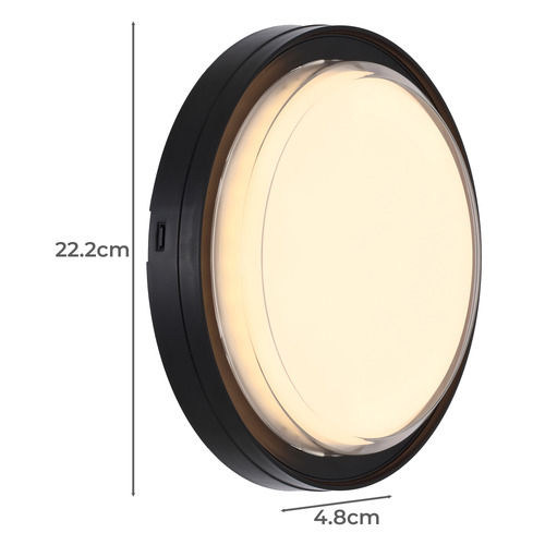Lauder Round LED Bunker Light