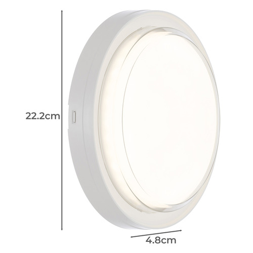 Lauder Round LED Bunker Light