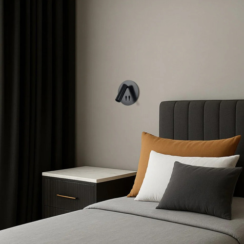 Stroj Iron Reading Wall Light