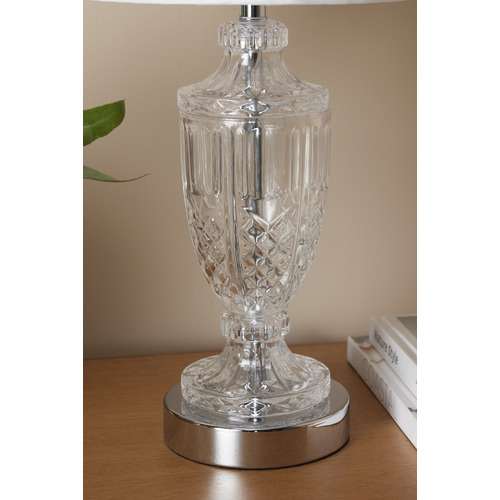 Haniel Iron & Glass Table Lamp