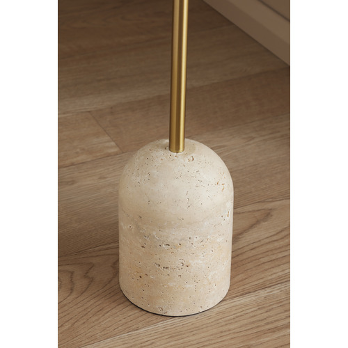 Bondi Travertine Floor Lamp