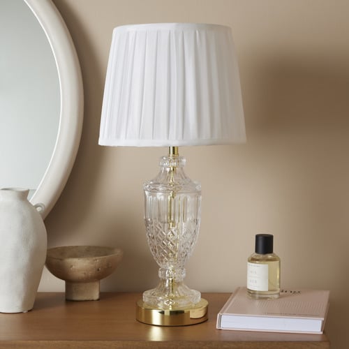 Haniel Iron & Glass Table Lamp