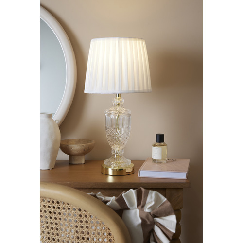 Haniel Iron & Glass Table Lamp
