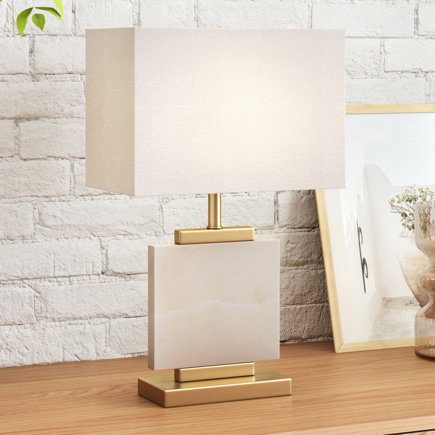 Nezrin Marble Table Lamp