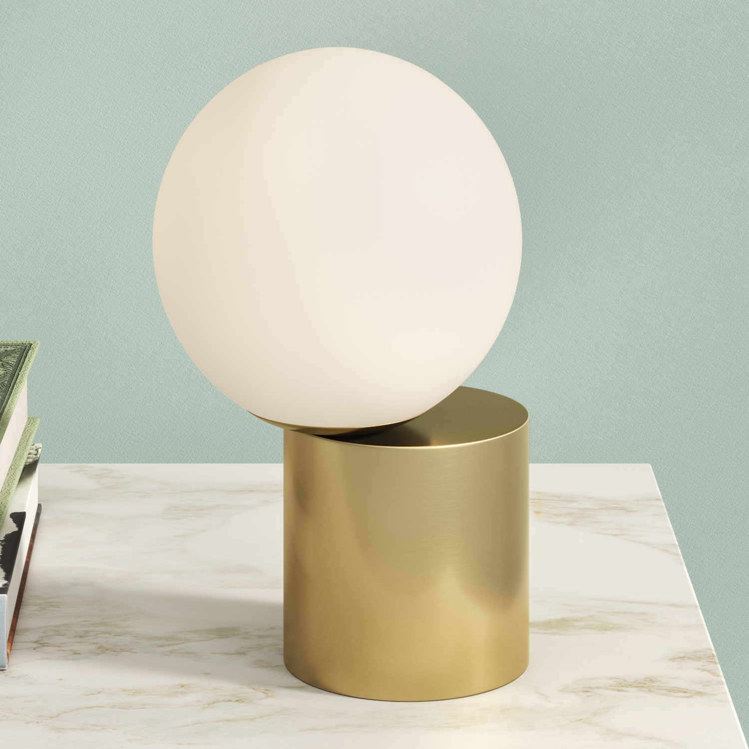 Maxim Opal Glass Touch Table Lamp