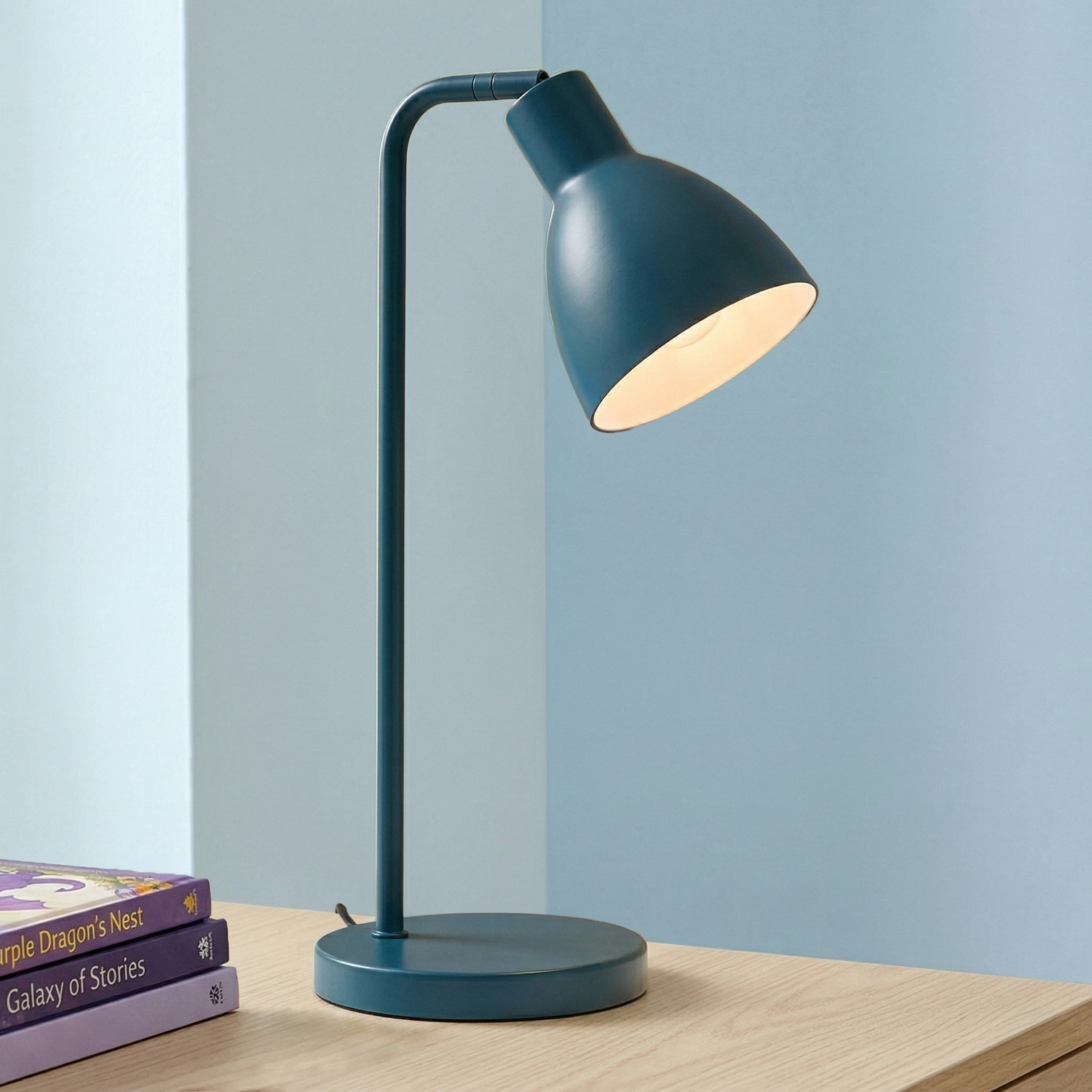 Pivot Iron Gooseneck Desk Lamp