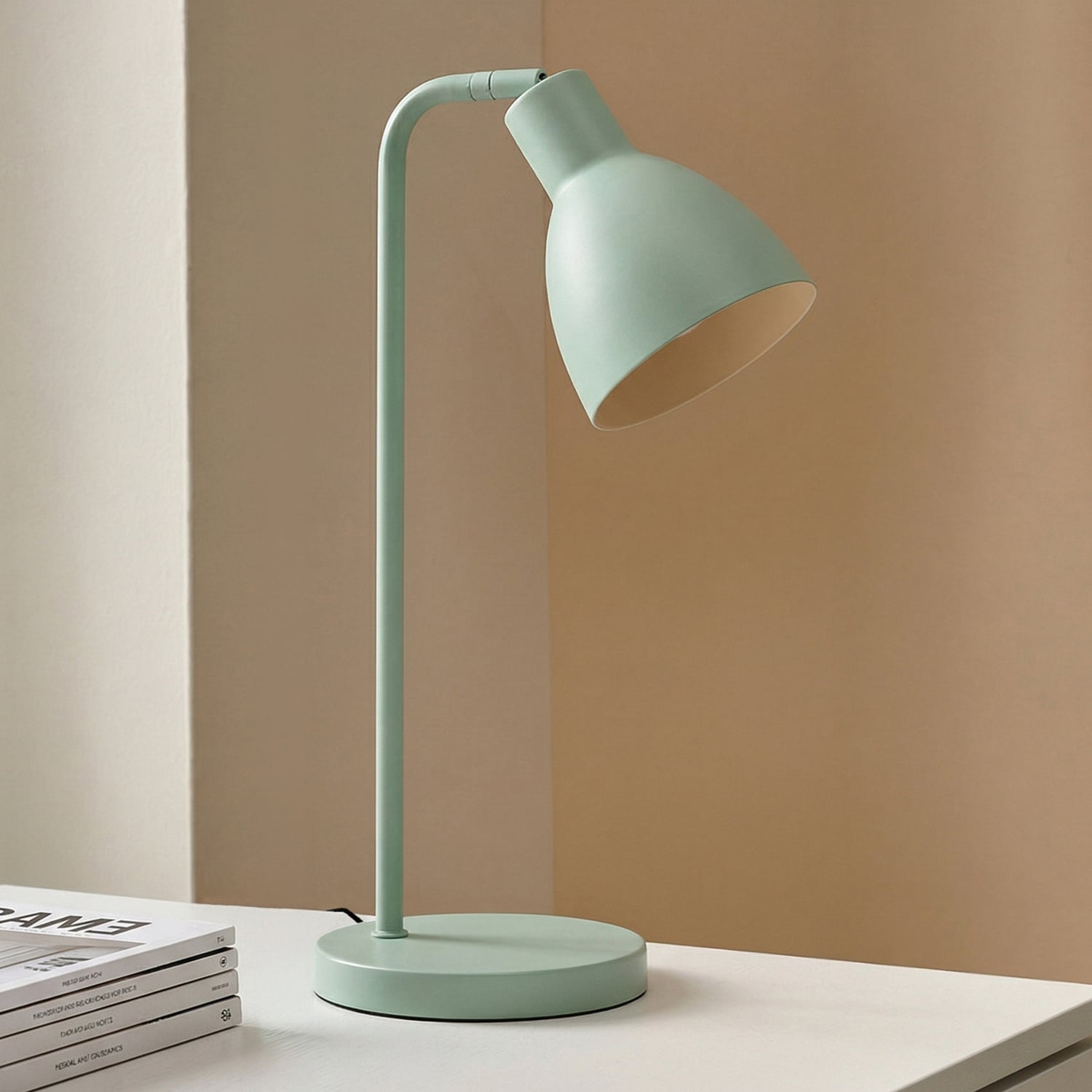 Pivot Iron Gooseneck Desk Lamp