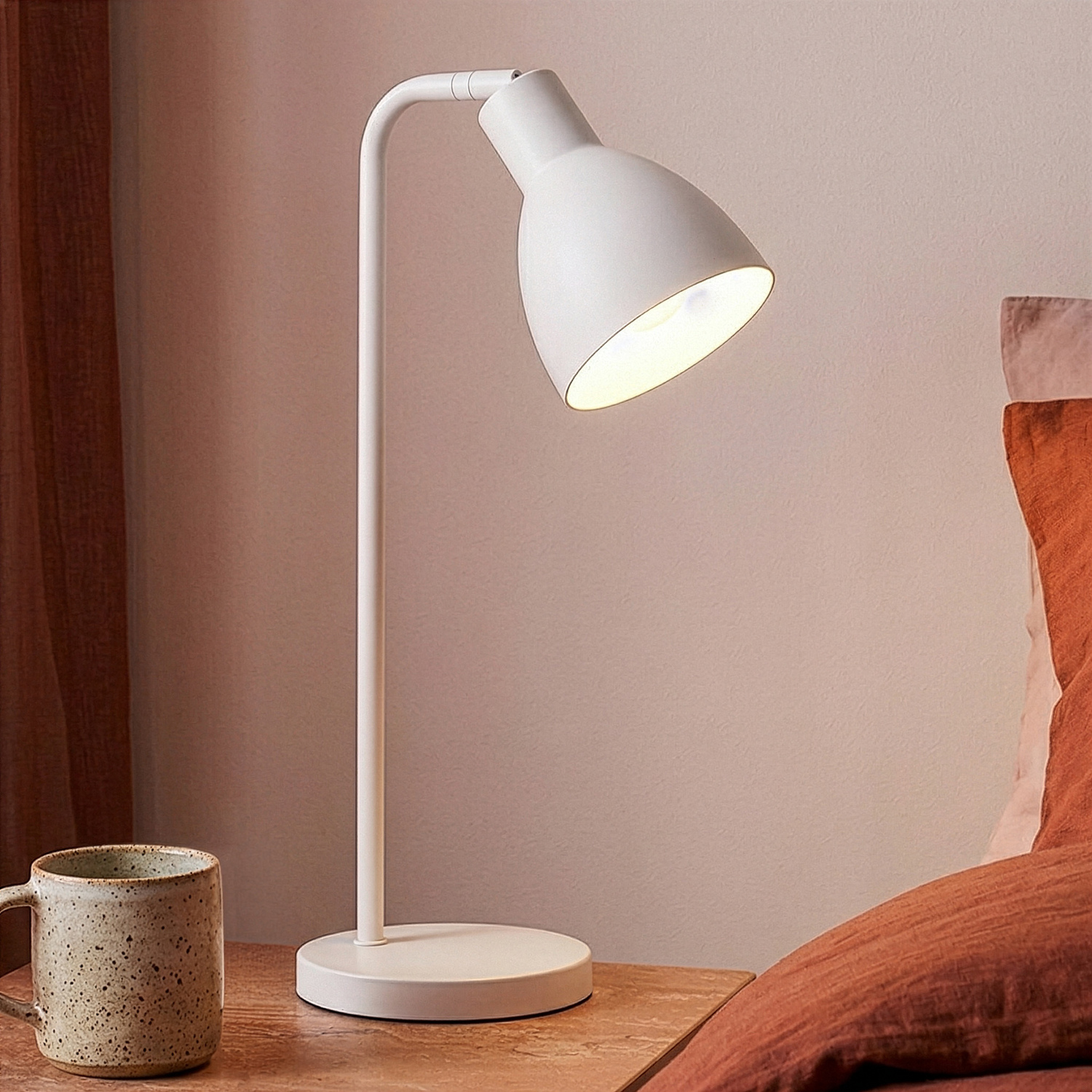 Pivot Iron Gooseneck Desk Lamp