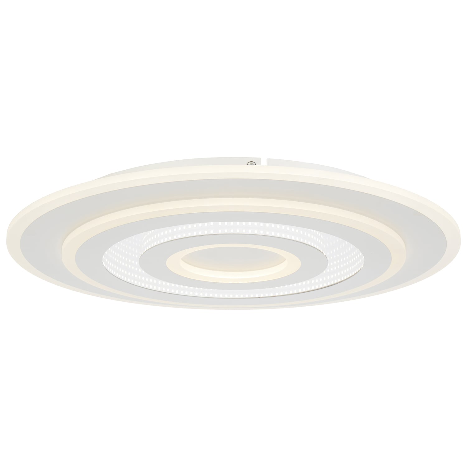 Timur Acrylic Tri-Colour LED Flush Mount Ceiling Light