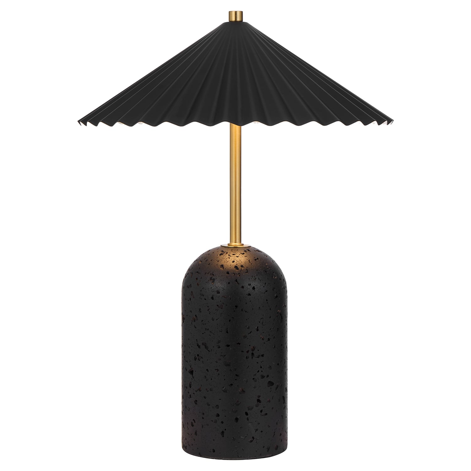 Thierry Travertine LED Table Lamp