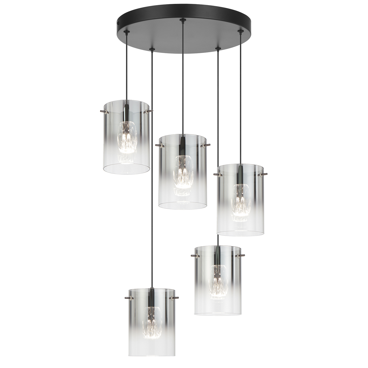 Ximena Glass LED 5 Light Pendant