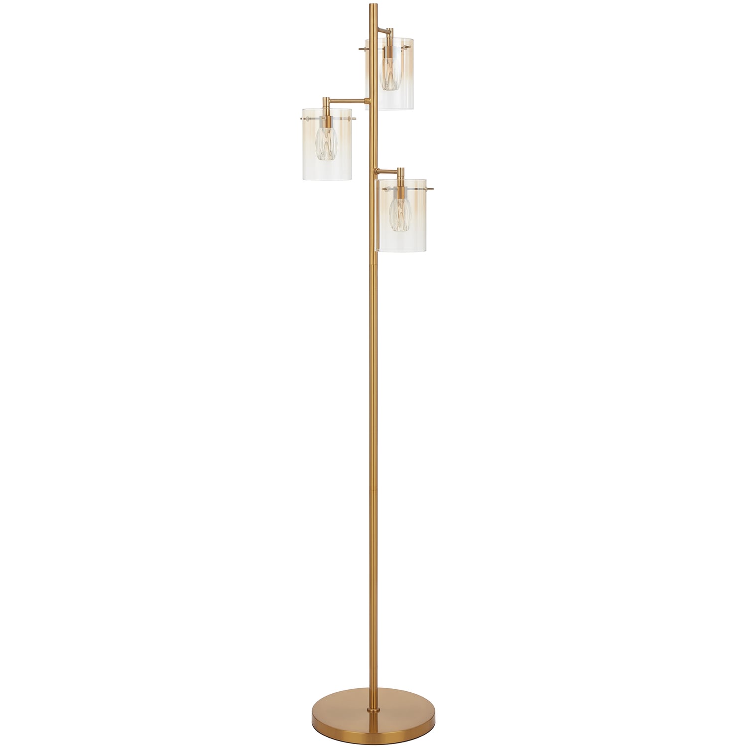 Ximena Iron LED 3 Light Floor Lamp
