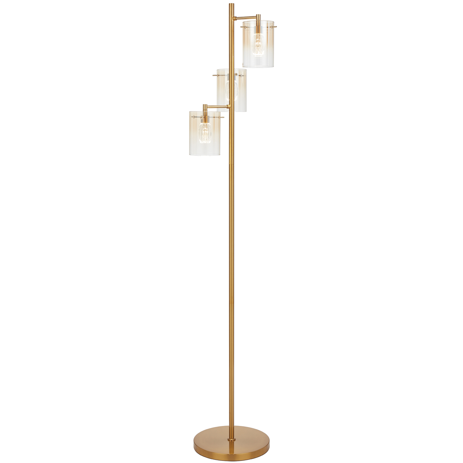 Ximena Iron LED 3 Light Floor Lamp