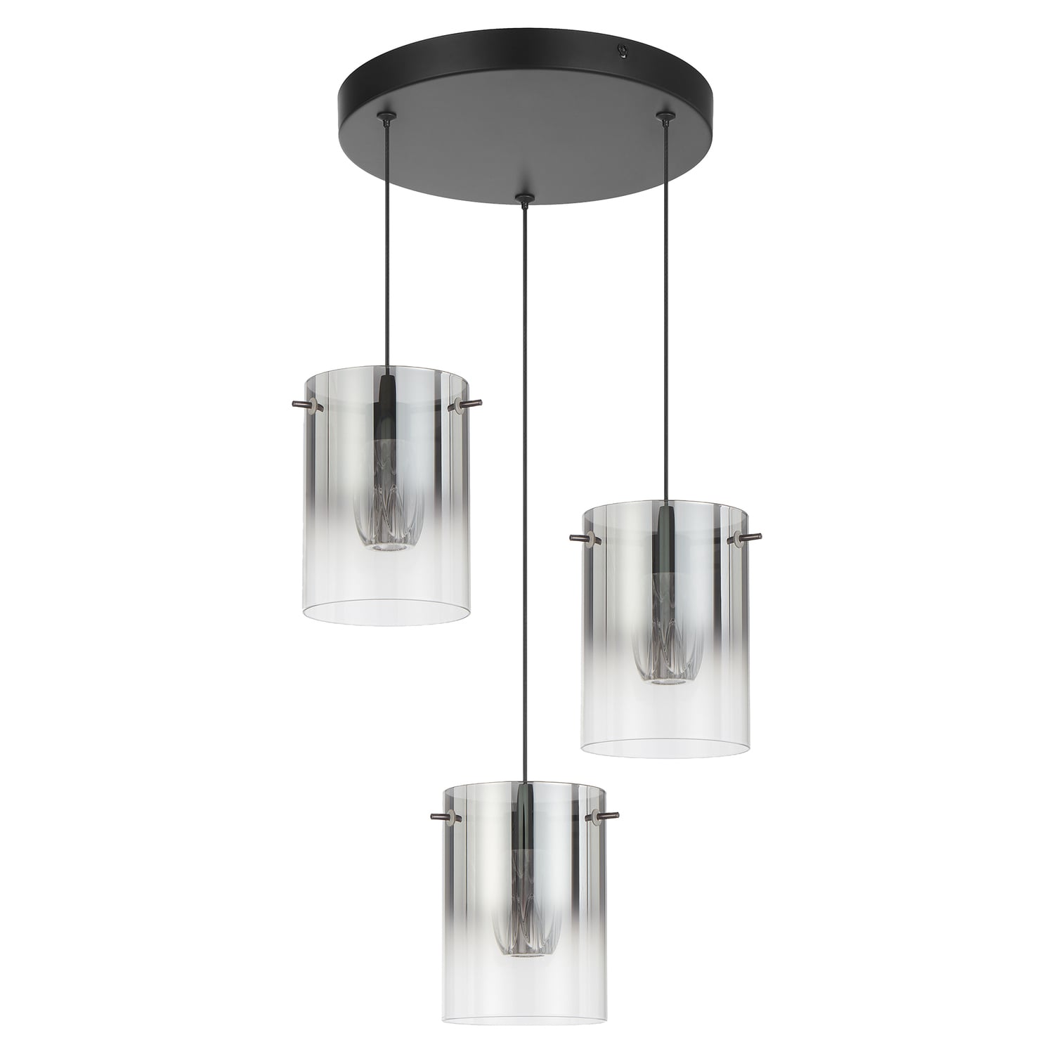Ximena Glass LED 3 Light Pendant