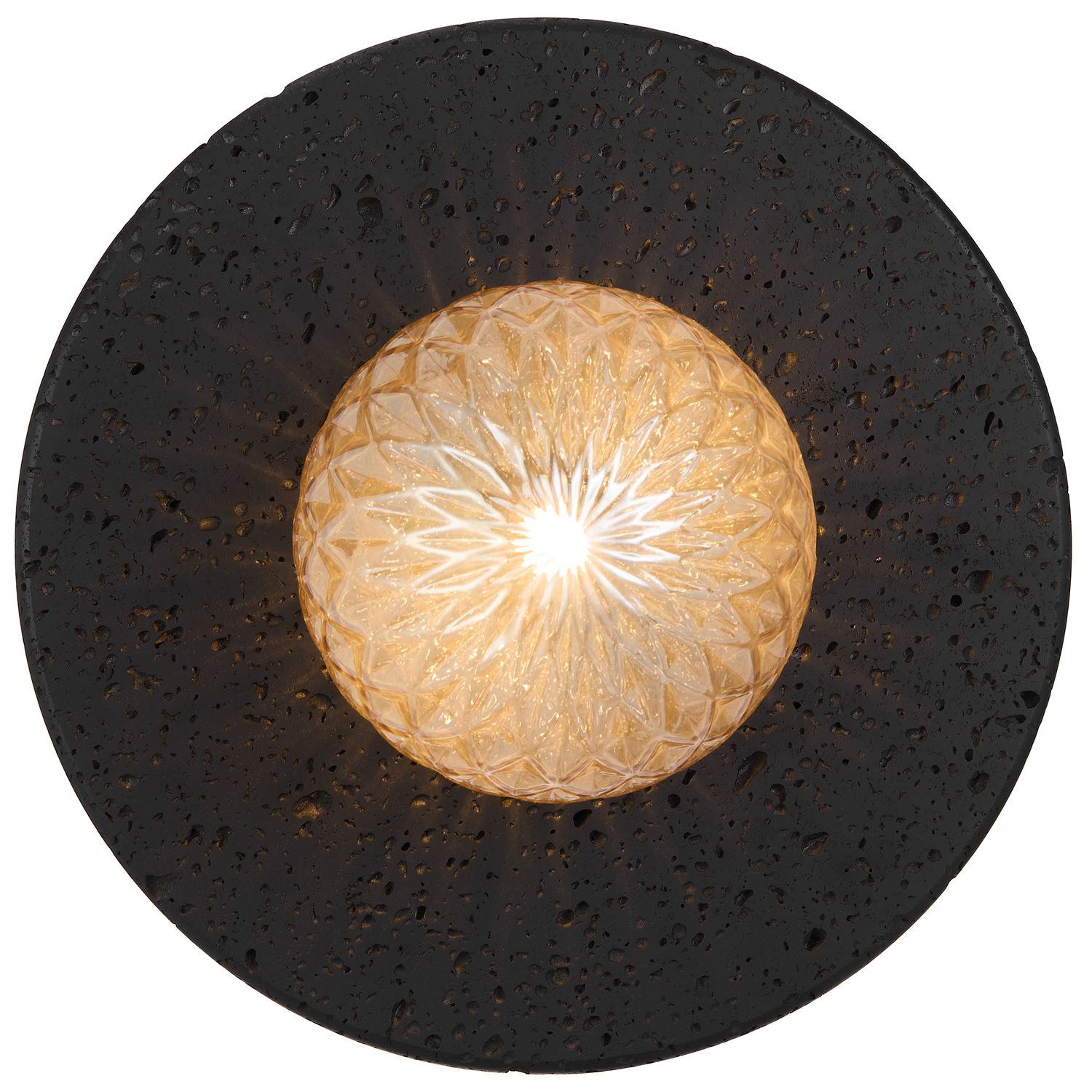 Mathilde Travertine & Glass Wall Sconce