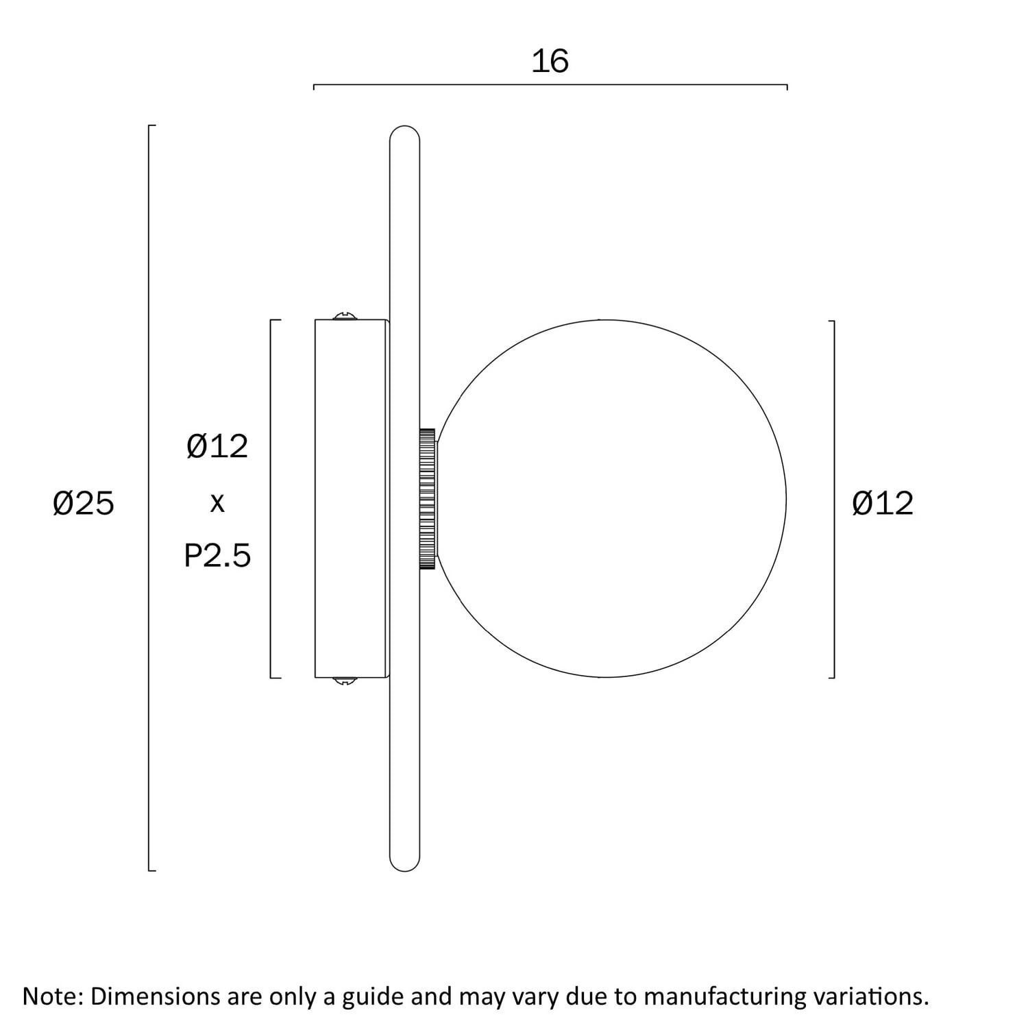 Mathilde Travertine & Glass Wall Sconce