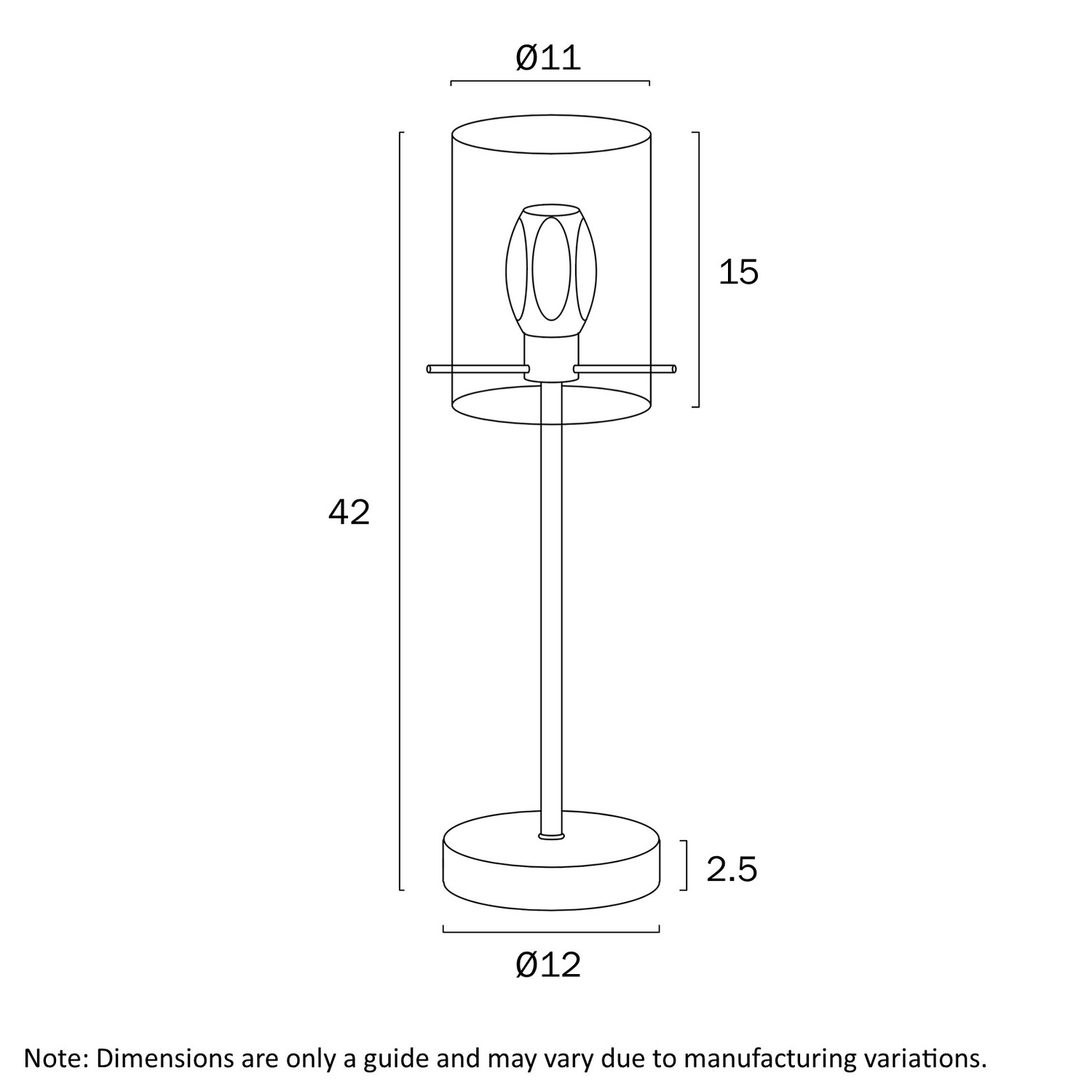 Ximena Iron LED Table Lamp