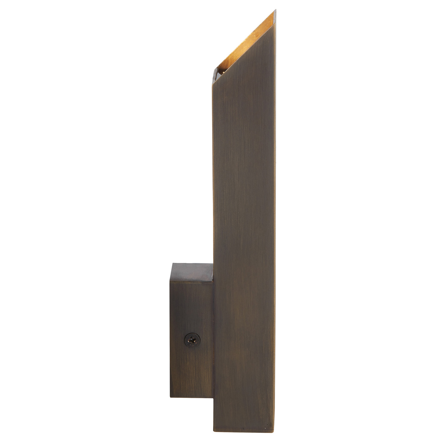 Chiara Brass Outdoor Wall Light